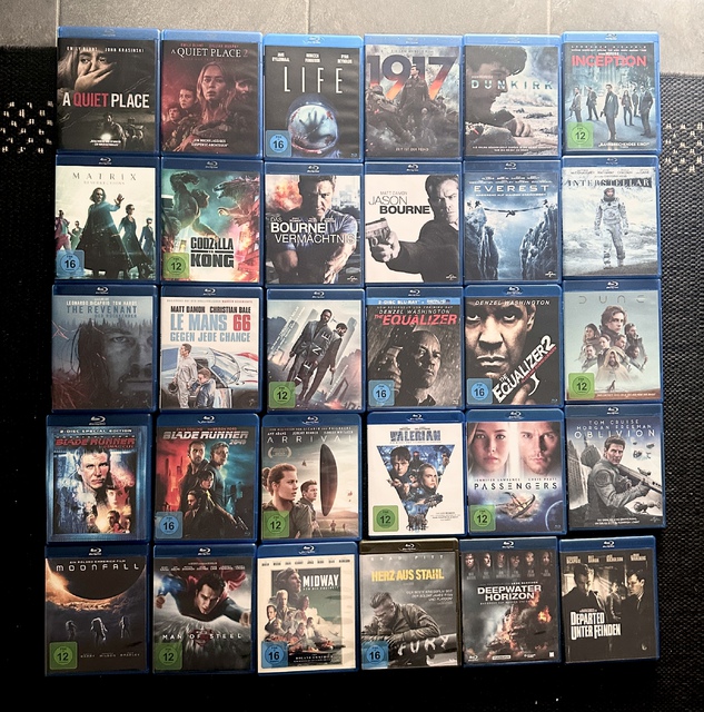 Blu-ray Teil 1 Sammlung