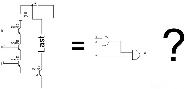Transistoren UND-Verknüpfung