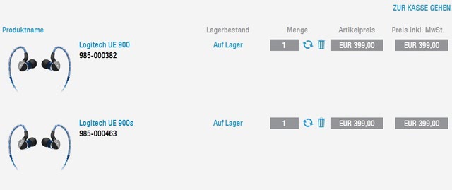 UE900 Vs UE900s