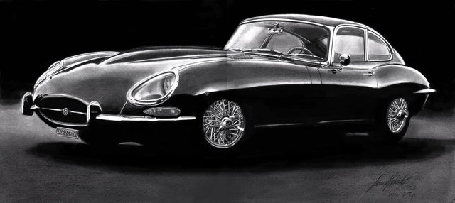 Jaguar E Type By Lowrider Girl D4nyrpj