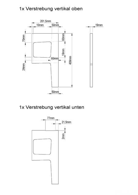 Bauplan Subwoofergehäuse EMINENCE LAB12 52l Geschlossen Seite 6