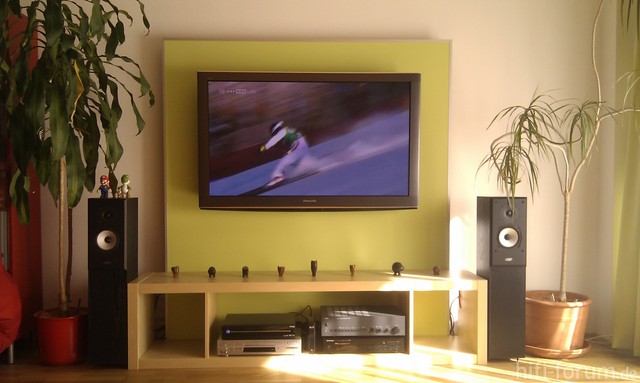 TV-Wand (Beispiel)