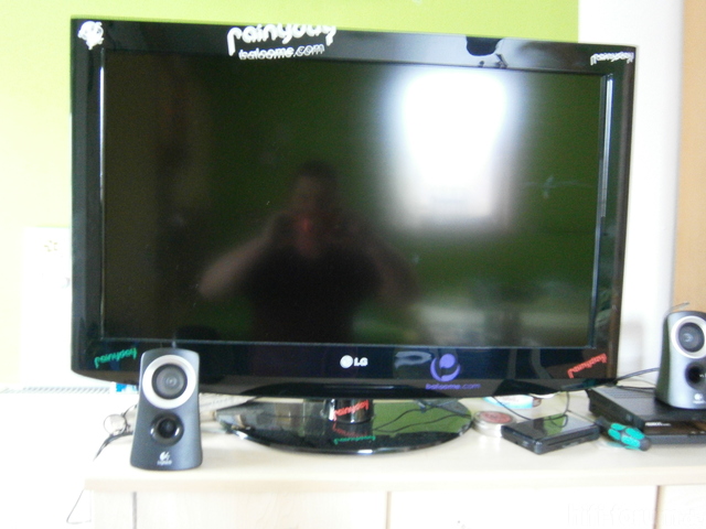 Front von Lcd- TV