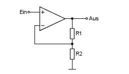 Nichtinvertierender.Verstrker