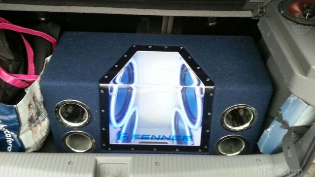 Fenner Doppel Subwoofer 2x30cm