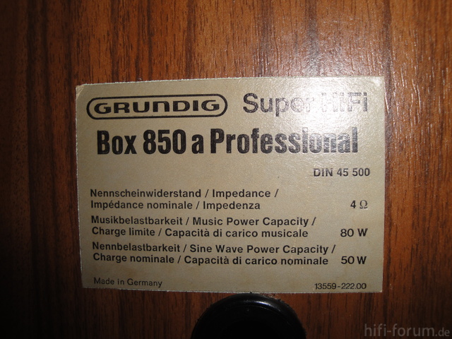 Grundig 850a