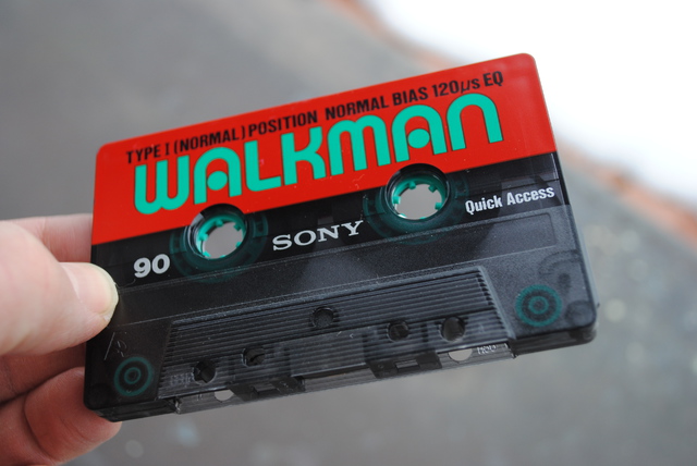 Walkman-Sony-Tapes