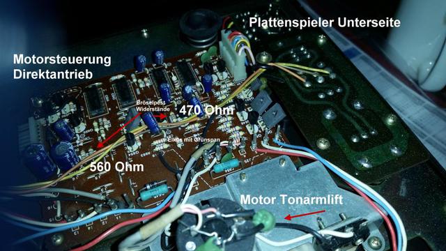 National Panasonic SG 6070 Plattenspieler Service