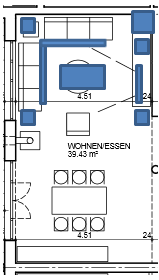 Aufstellung Lautsprecher