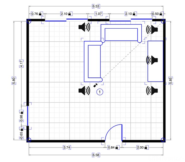 Wohnzimmer Surround