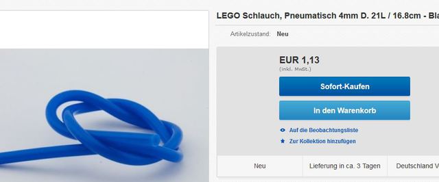 RT3838 / Legoschlauch