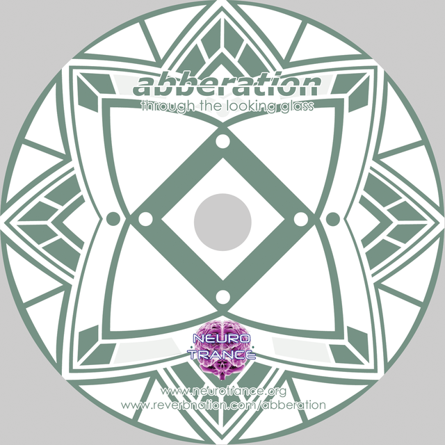 00 - Abberation - Through The Looking Glass - 2010 - NEURO010 -B- CD Artwork Design