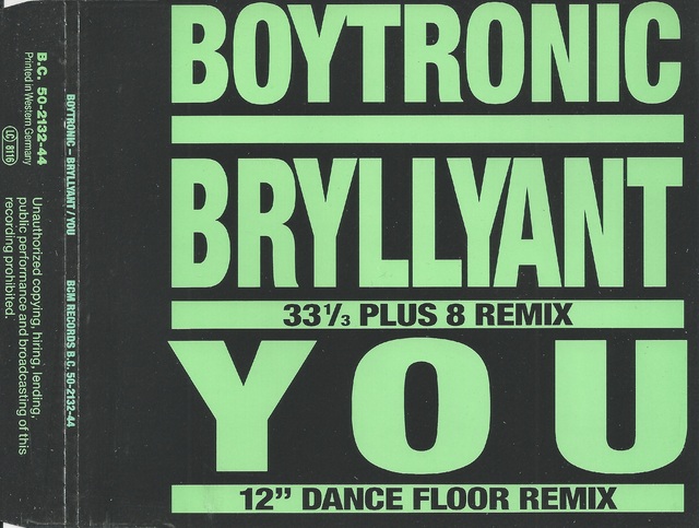 Boytronic   Bryllyant You (1)