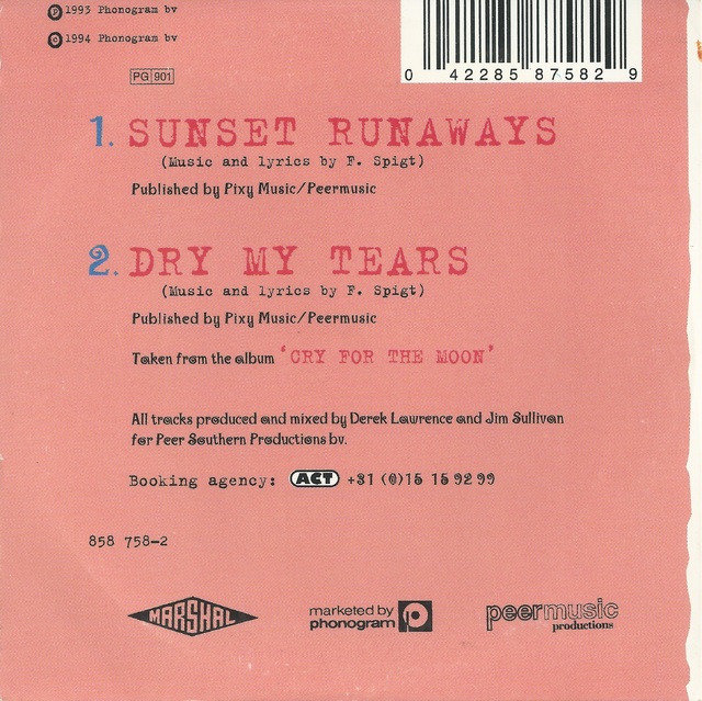 CD Cover (A Girl Called Johnny   Sunset Runaways) (2)