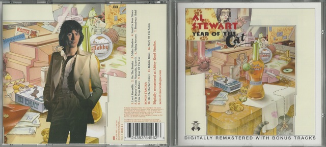 CD-Cover (Al Stewart - Year Of The Cat)