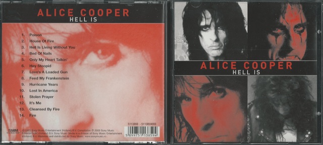 CD-Cover (Alice Cooper - Hell Is)