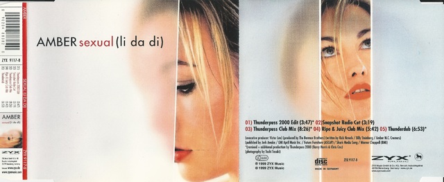 CD-Cover (Amber - Sexual (Li Da Di))