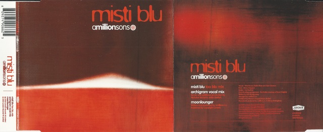 CD-Cover (Amillionsons - Misti Blu)