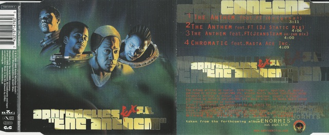 CD Cover (Aphrodelics Feat  F T    The Anthem)