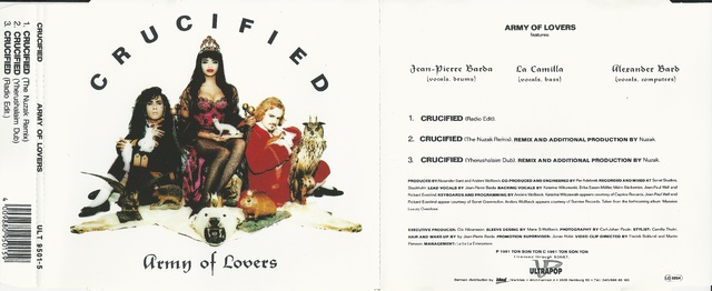 CD-Cover (Army Of Lovers - Crucified)