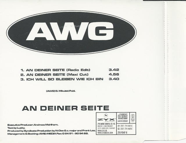 CD-Cover (AWG - An Deiner Seite) (2)