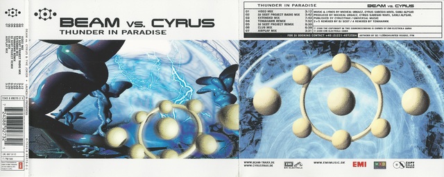 CD Cover (Beam Vs  Cyrus   Thunder In Paradise)