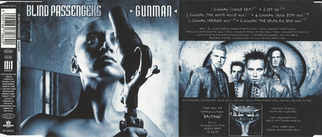 CD-Cover (Blind Passengers - Gunman)
