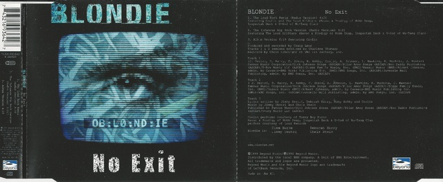 CD-Cover (Blondie - No exit)
