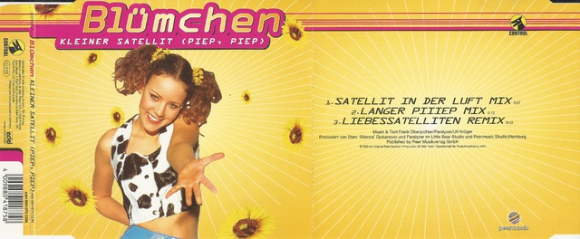 CD-Cover (Blmchen - Kleiner Satellit (Piep, Piep))