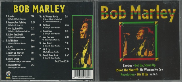 CD-Cover (Bob Marley - Bob Marley)