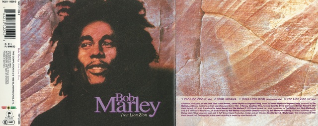 CD-Cover (Bob Marley & The Wailers - Iron Lion Zion)