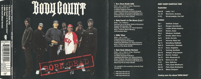 CD Cover (Body Count   Born Dead)