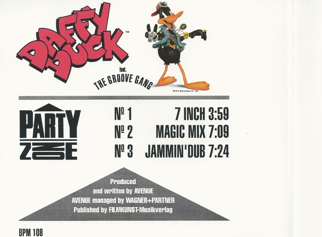 CD-Cover (Daffy Duck Feat. The Groove Gang) (2)