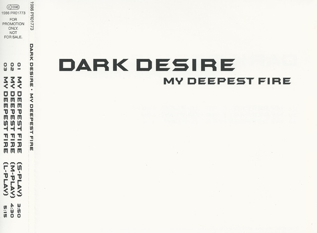 CD Cover (Dark Desire   My Deepest Fire) (1)