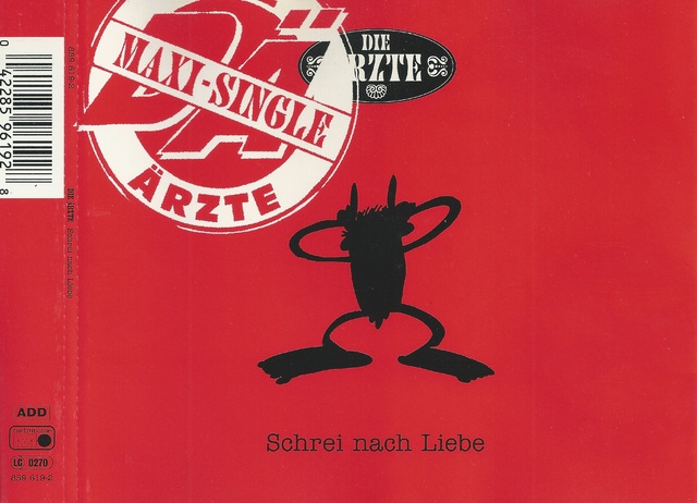 CD-Cover (Die rzte - Schrei Nach Liebe) (1)