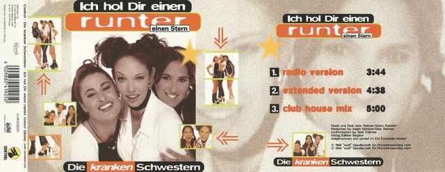 CD-Cover (Die Kranken Schwestern - Ich Hol Dir Einen Runter (Einen Stern))