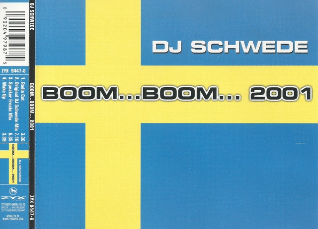 CD-Cover (DJ Schwede - Boom...Boom... 2001) (1)