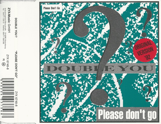 CD-Cover (Double You - Please Don\'t Go) (1)