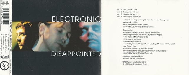 CD Cover (Electronic   Disappointed)