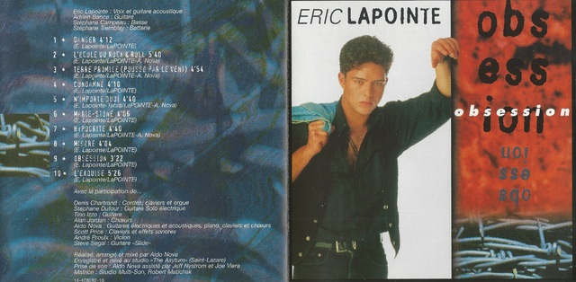 CD Cover (Eric Lapointe   Obession)