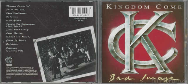 CD-Cover (Kingdom Come - Bad Image)