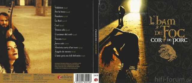 CD-Cover (L\'ham De Foc - Cor De Porc)