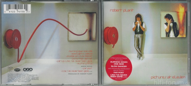 CD-Cover (Robert Plant - Pictures At Eleven)