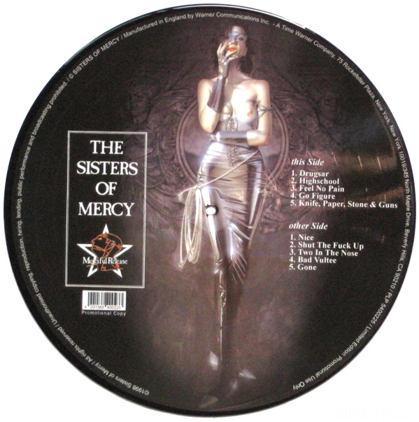 CD-Cover (The Sisters Of Mercy - Feel No Pain) (2)