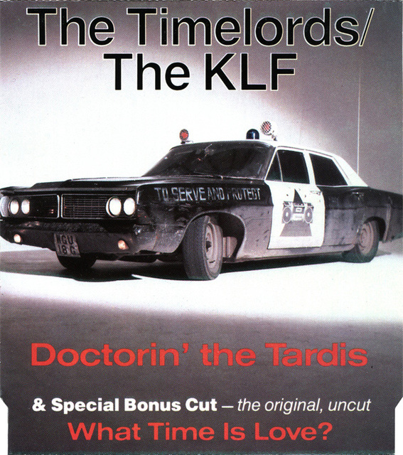 CD-Cover (The Timelords - The KLF - Doctorin\' The Tardis)