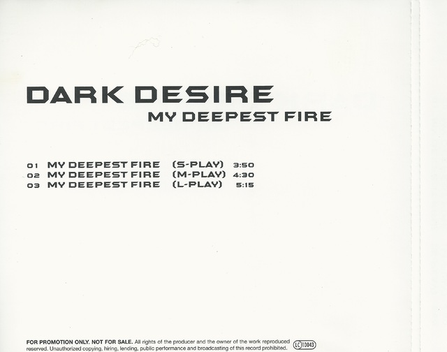 Dark Desire   My Deepest Fire (2)