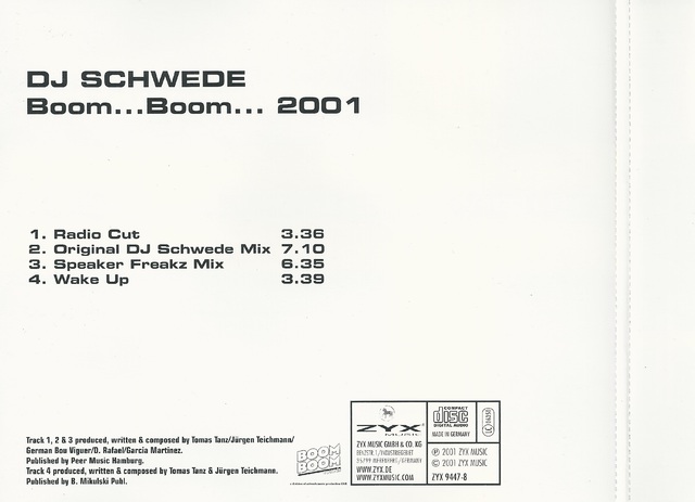 DJ Schwede - Boom...Boom... 2001 (2)