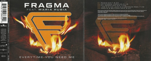 Fragma Feat. Maria Rubia - Everytime you need me