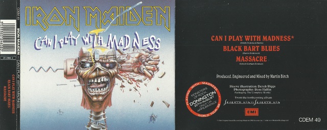 Iron Maiden   Can I Play With Madness (1)