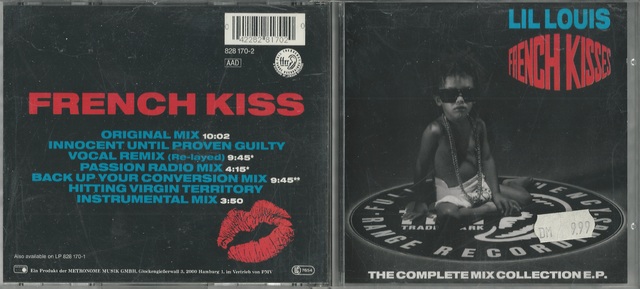 Lil Louis   French Kiss (E P )